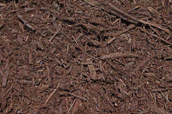 brown cedar mulch